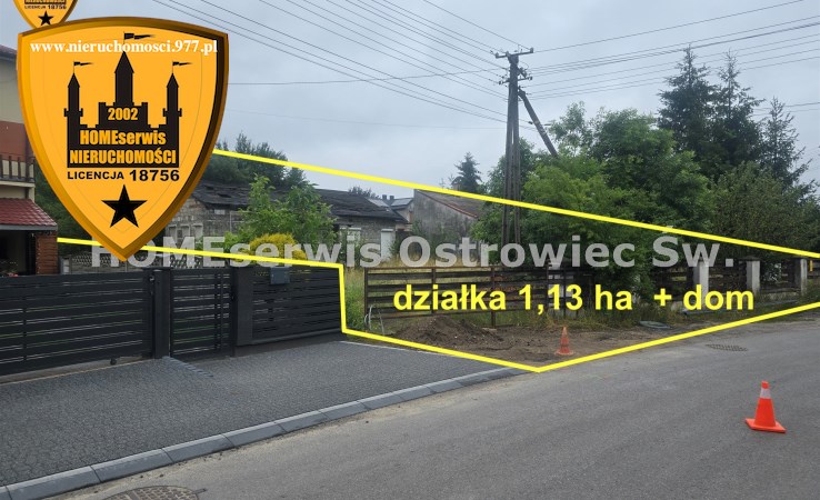 działka na sprzedaż - Kunów, Boksycka